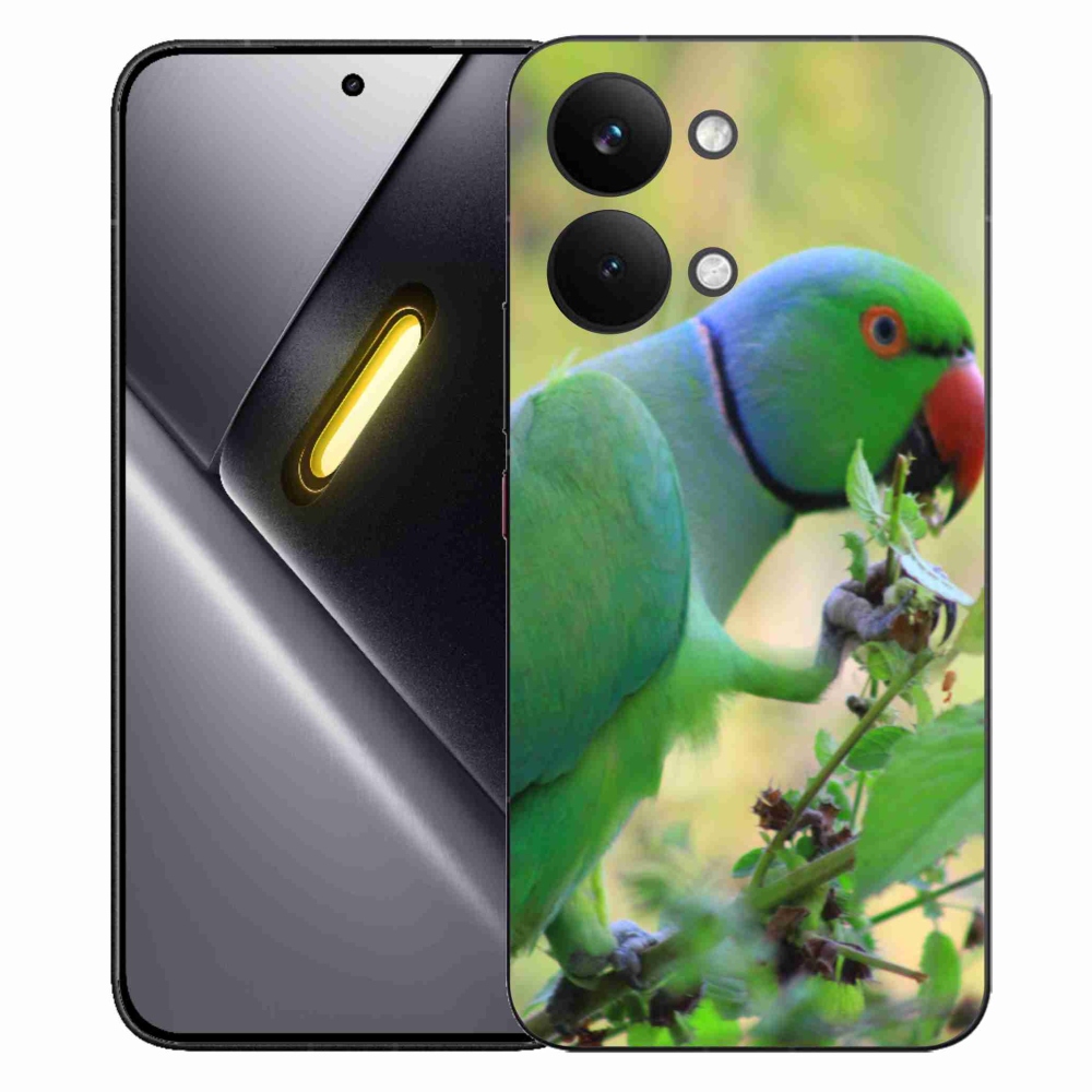 Gélový kryt mmCase na Xiaomi Poco X8 Pro Max - papagáj Alexandr