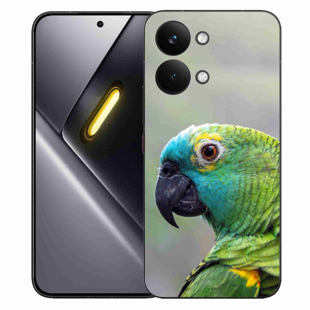 Gélový kryt mmCase na Xiaomi Poco X8 Pro Max - papagáj amazoňan