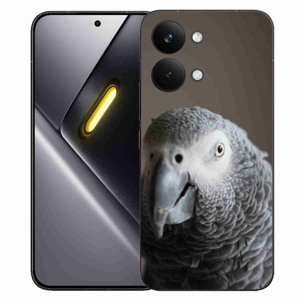 Gélový kryt mmCase na Xiaomi Poco X8 Pro Max - papagáj žako 2