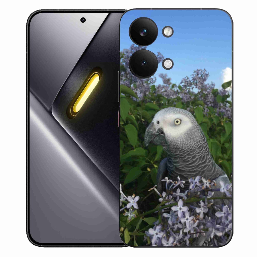 Gélový kryt mmCase na Xiaomi Poco X8 Pro Max - papagáj žako