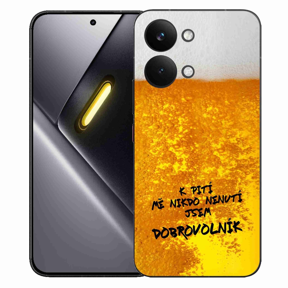 Gélový kryt mmCase na Xiaomi Poco X8 Pro Max - pivný motív 4