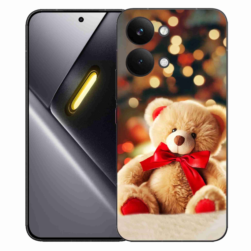 Gélový kryt mmCase na Xiaomi Poco X8 Pro Max - plyšový medvedík