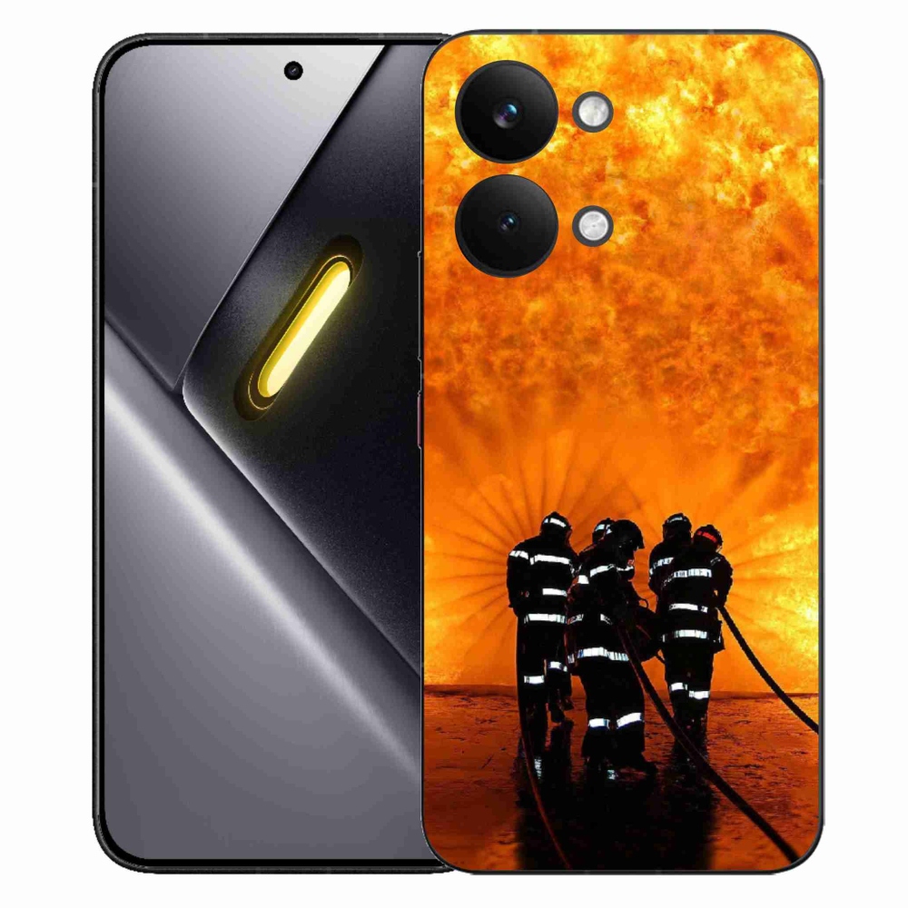 Gélový kryt mmCase na Xiaomi Poco X8 Pro Max - požiar