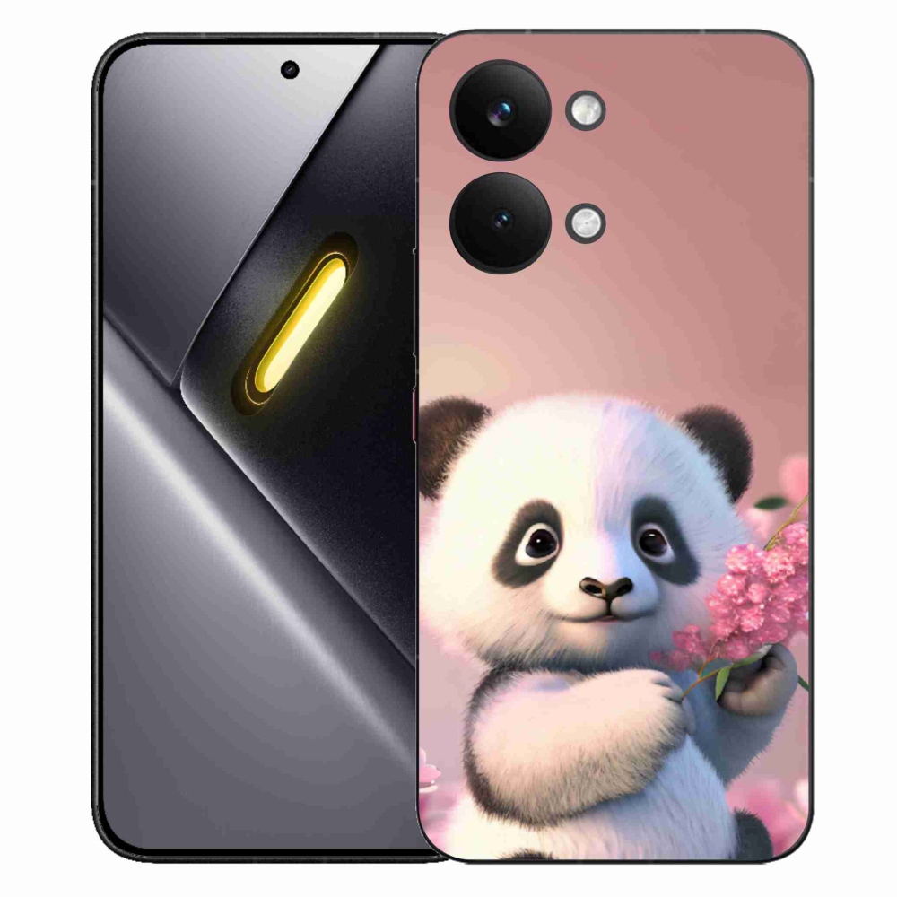Gélový kryt mmCase na Xiaomi Poco X8 Pro Max - roztomilá panda