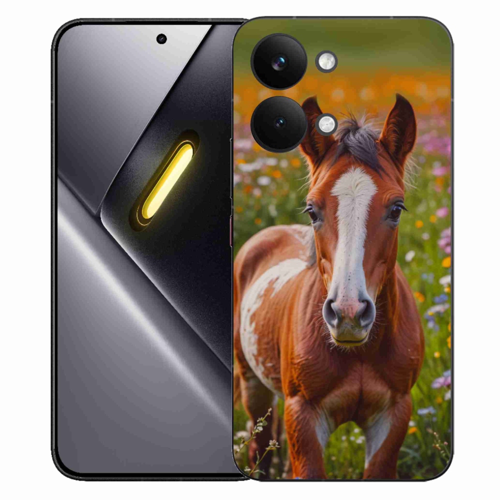 Gélový kryt mmCase na Xiaomi Poco X8 Pro Max - roztomilé žriebä