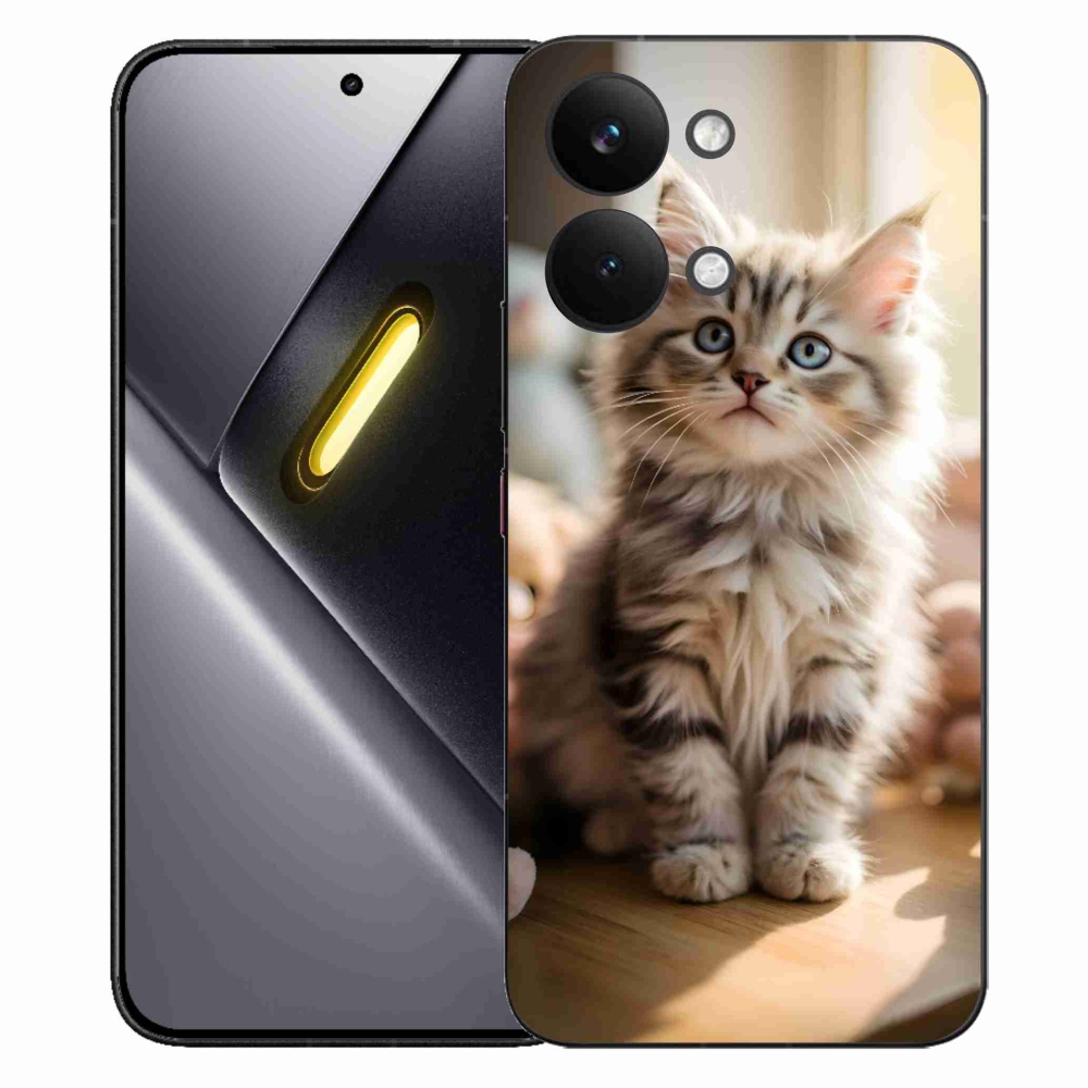 Gélový kryt mmCase na Xiaomi Poco X8 Pro Max - roztomilé mačiatko 10