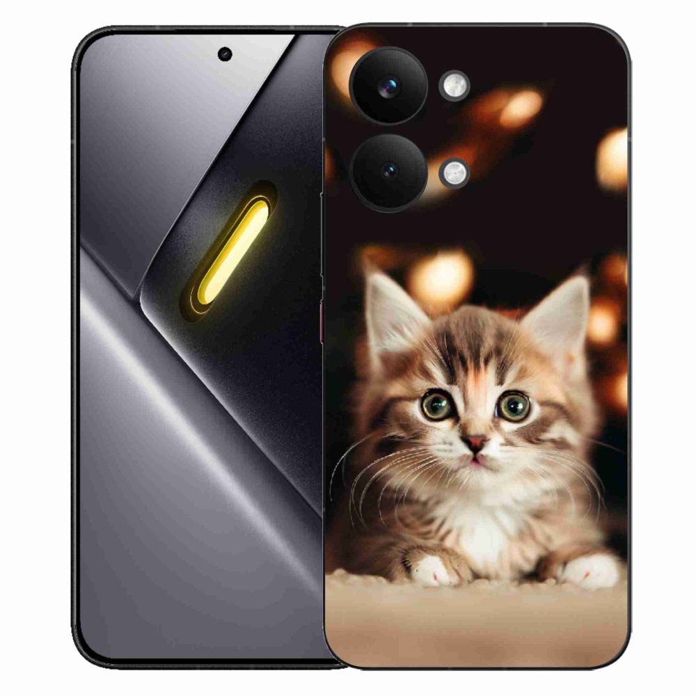 Gélový kryt mmCase na Xiaomi Poco X8 Pro Max - roztomilé mačiatko 2