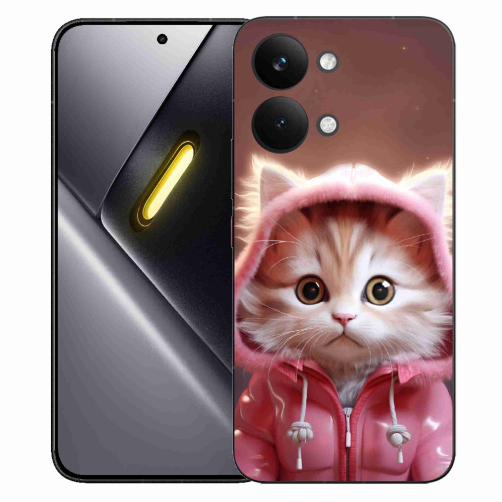 Gélový kryt mmCase na Xiaomi Poco X8 Pro Max - roztomilé mačiatko 3