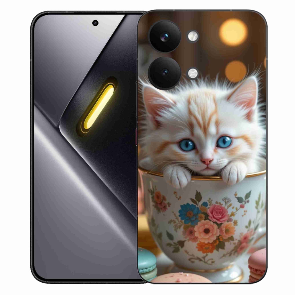 Gélový kryt mmCase na Xiaomi Poco X8 Pro Max - roztomilé mačiatko 6