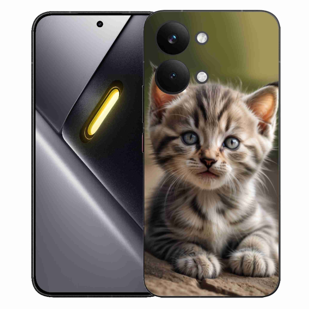 Gélový kryt mmCase na Xiaomi Poco X8 Pro Max - roztomilé mačiatko 9