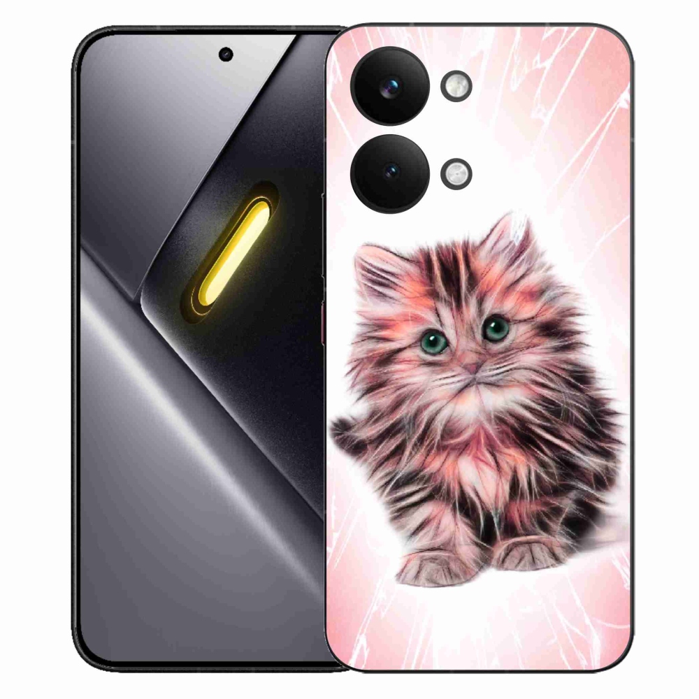 Gélový kryt mmCase na Xiaomi Poco X8 Pro Max - roztomilé mačiatko