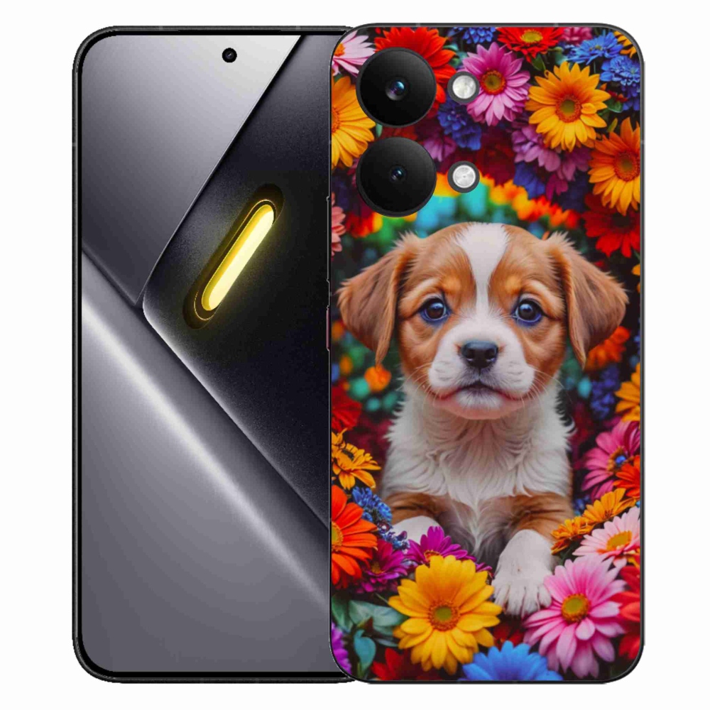 Gélový kryt mmCase na Xiaomi Poco X8 Pro Max - roztomilé šteňa