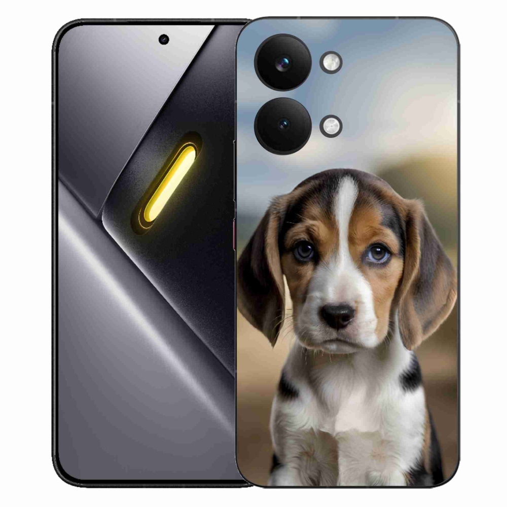 Gélový kryt mmCase na Xiaomi Poco X8 Pro Max - roztomilý bígl
