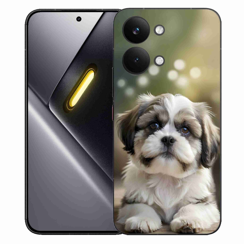 Gélový kryt mmCase na Xiaomi Poco X8 Pro Max - roztomilý shih-tzu