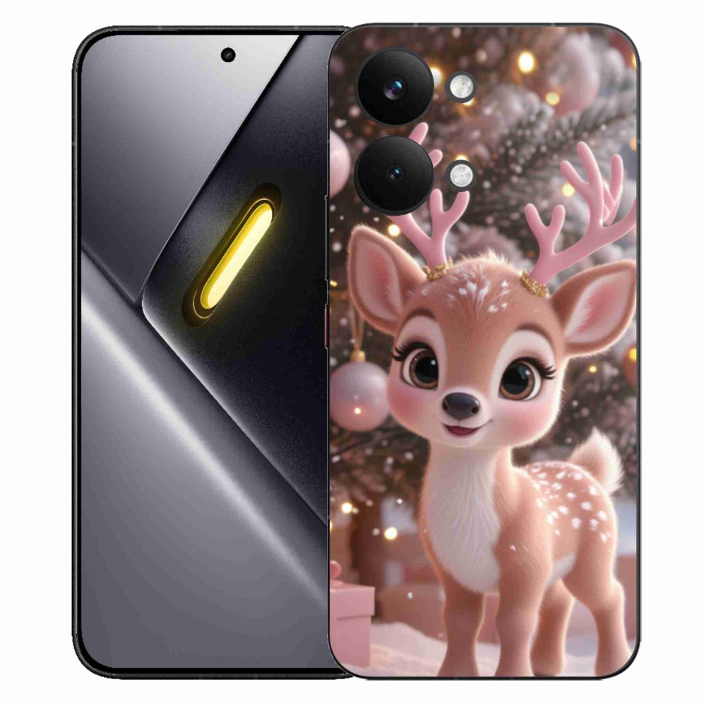 Gélový kryt mmCase na Xiaomi Poco X8 Pro Max - roztomilý sob