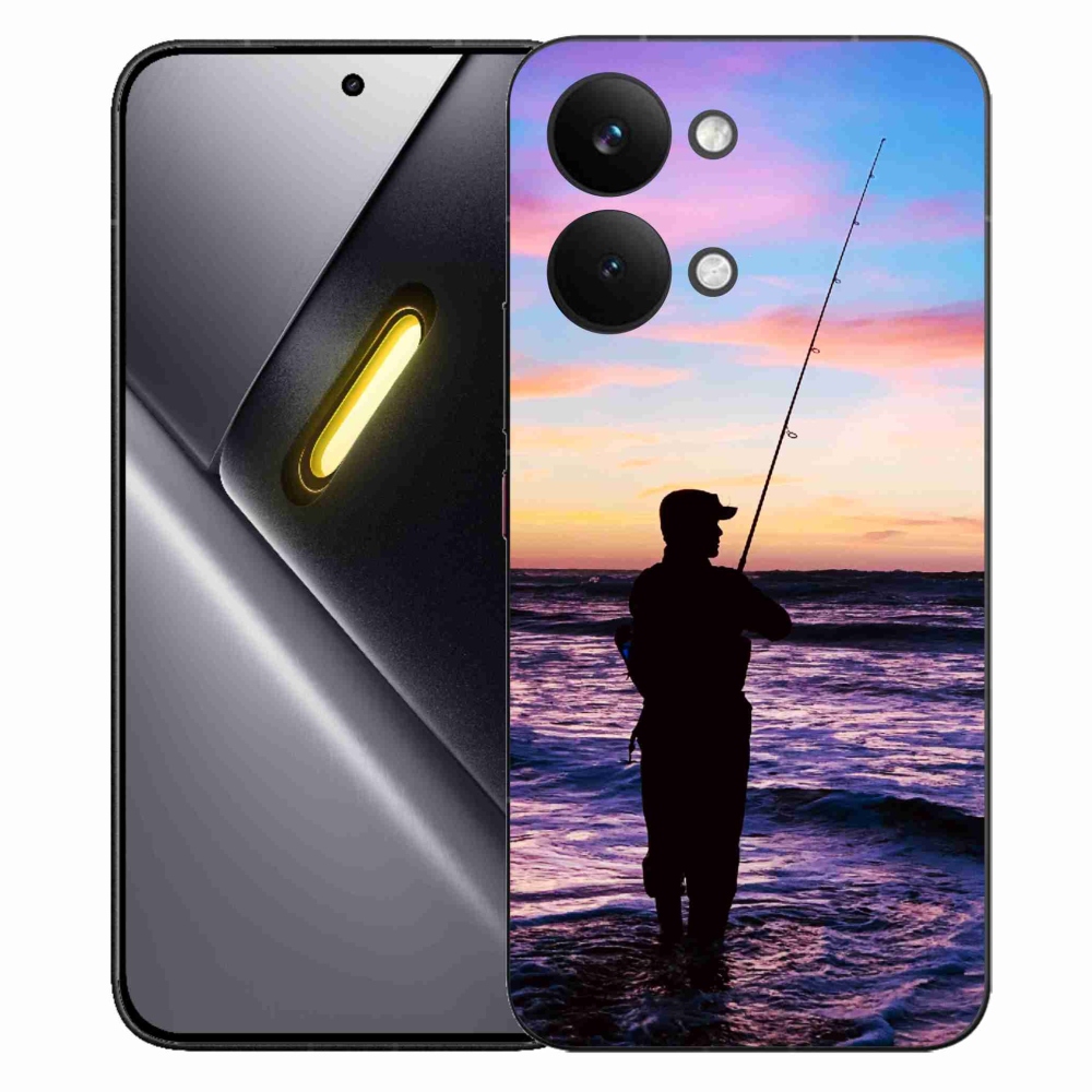 Gélový kryt mmCase na Xiaomi Poco X8 Pro Max - rybárčenie 1