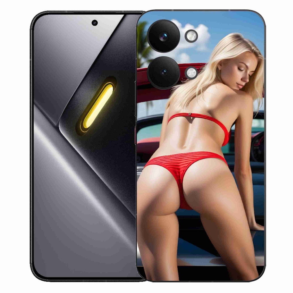 Gélový kryt mmCase na Xiaomi Poco X8 Pro Max - sexy žena 2