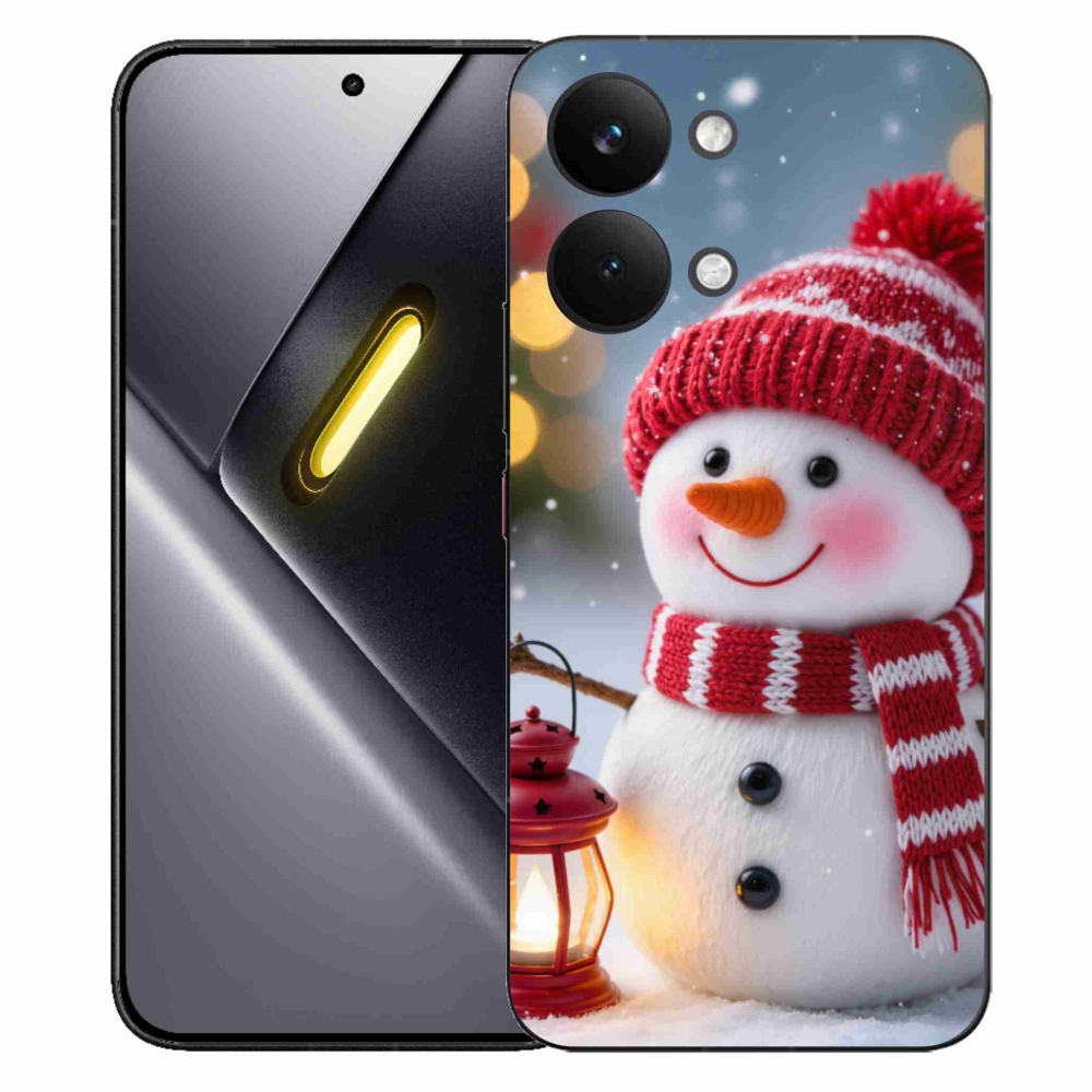 Gélový kryt mmCase na Xiaomi Poco X8 Pro Max - snehuliak 2