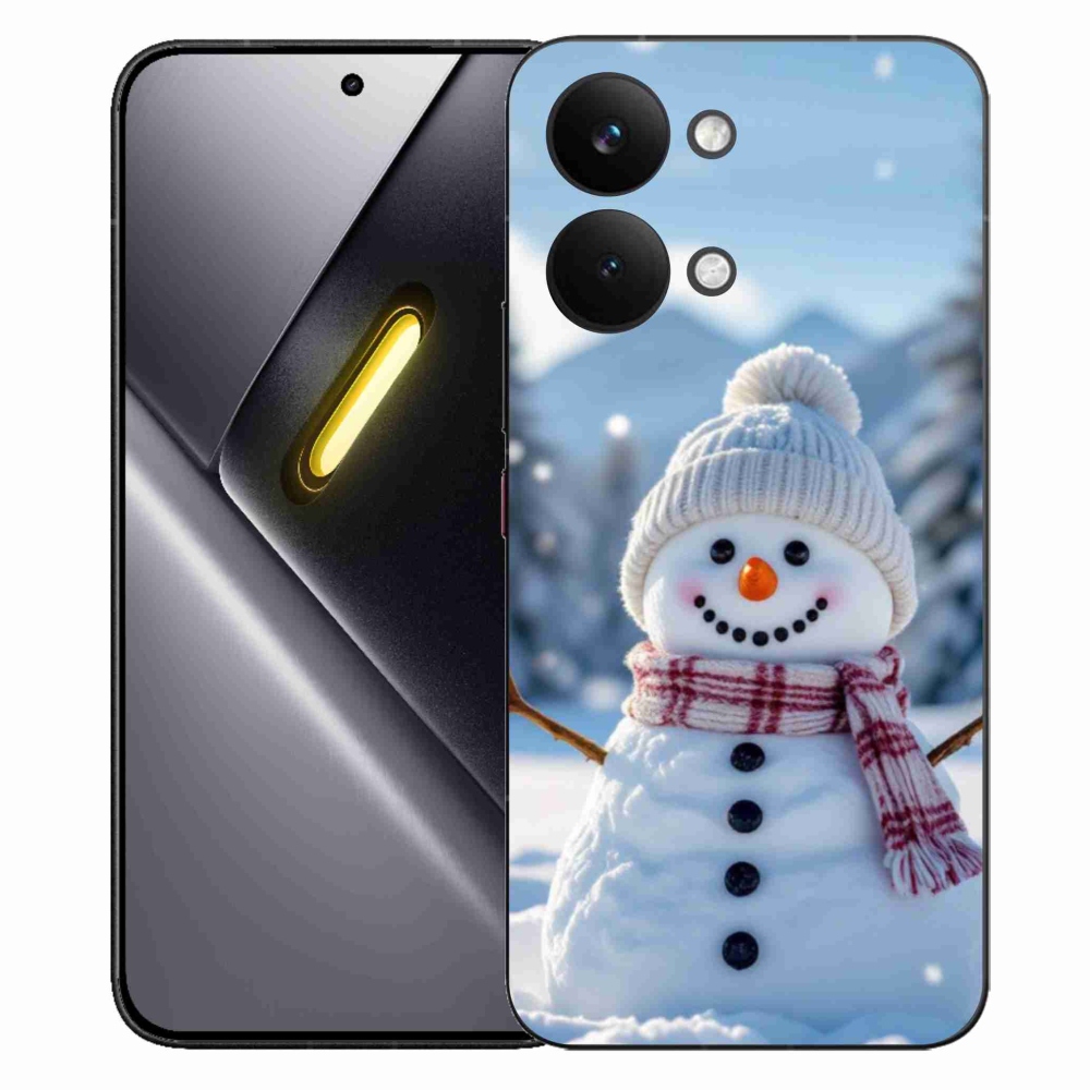 Gélový kryt mmCase na Xiaomi Poco X8 Pro Max - snehuliak 3