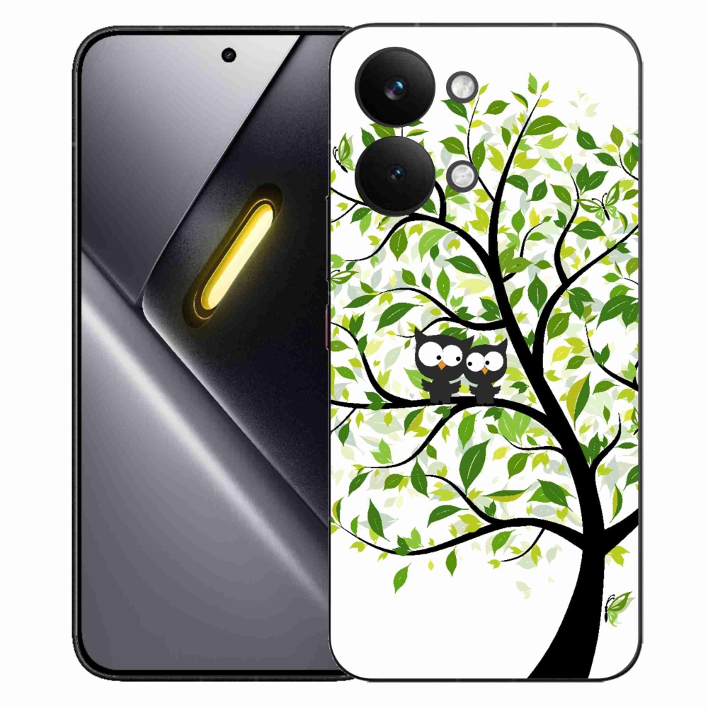 Gélový kryt mmCase na Xiaomi Poco X8 Pro Max - malej sovy na strome