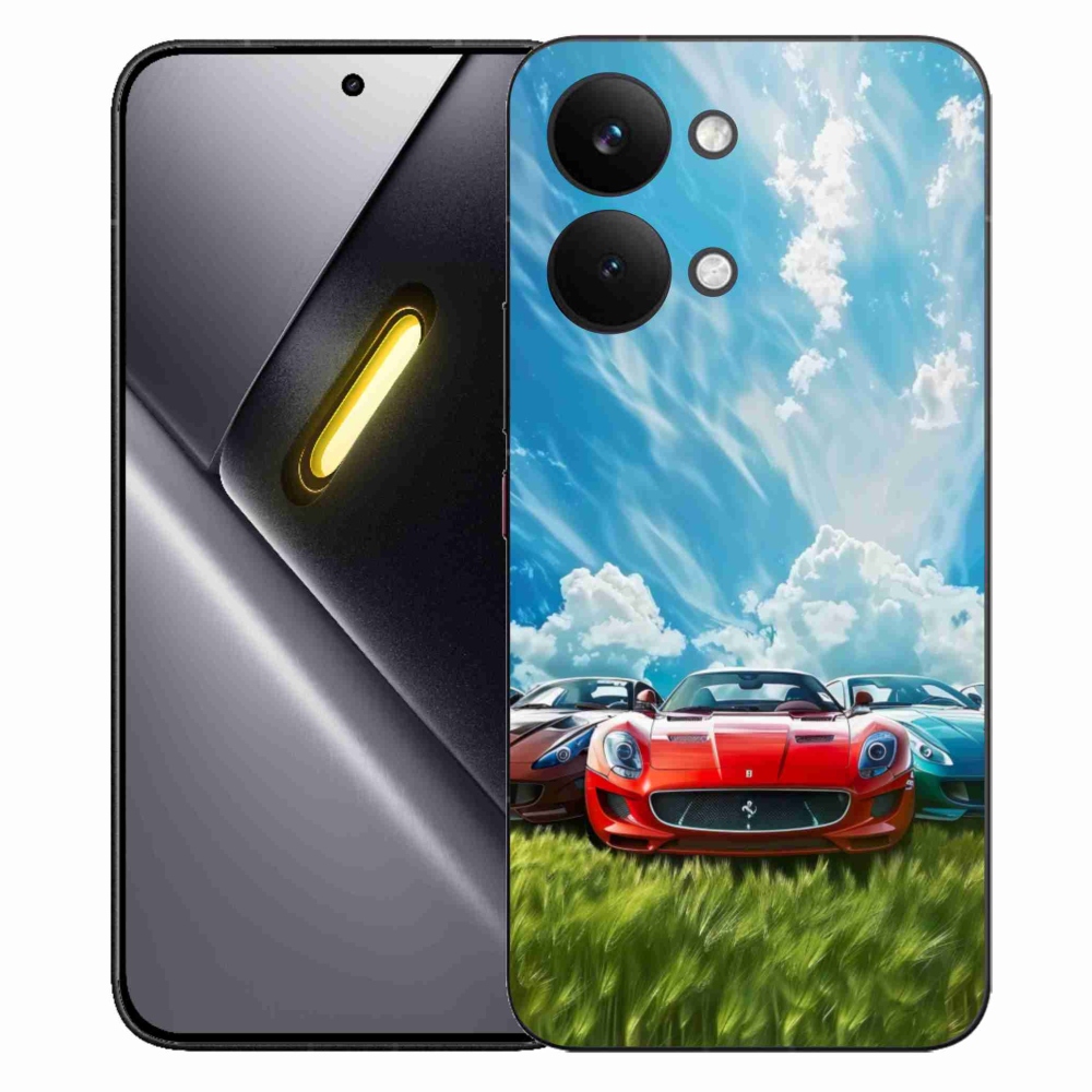 Gélový kryt mmCase na Xiaomi Poco X8 Pro Max - športové vozidlá