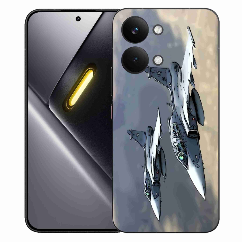 Gélový kryt mmCase na Xiaomi Poco X8 Pro Max - stíhačky