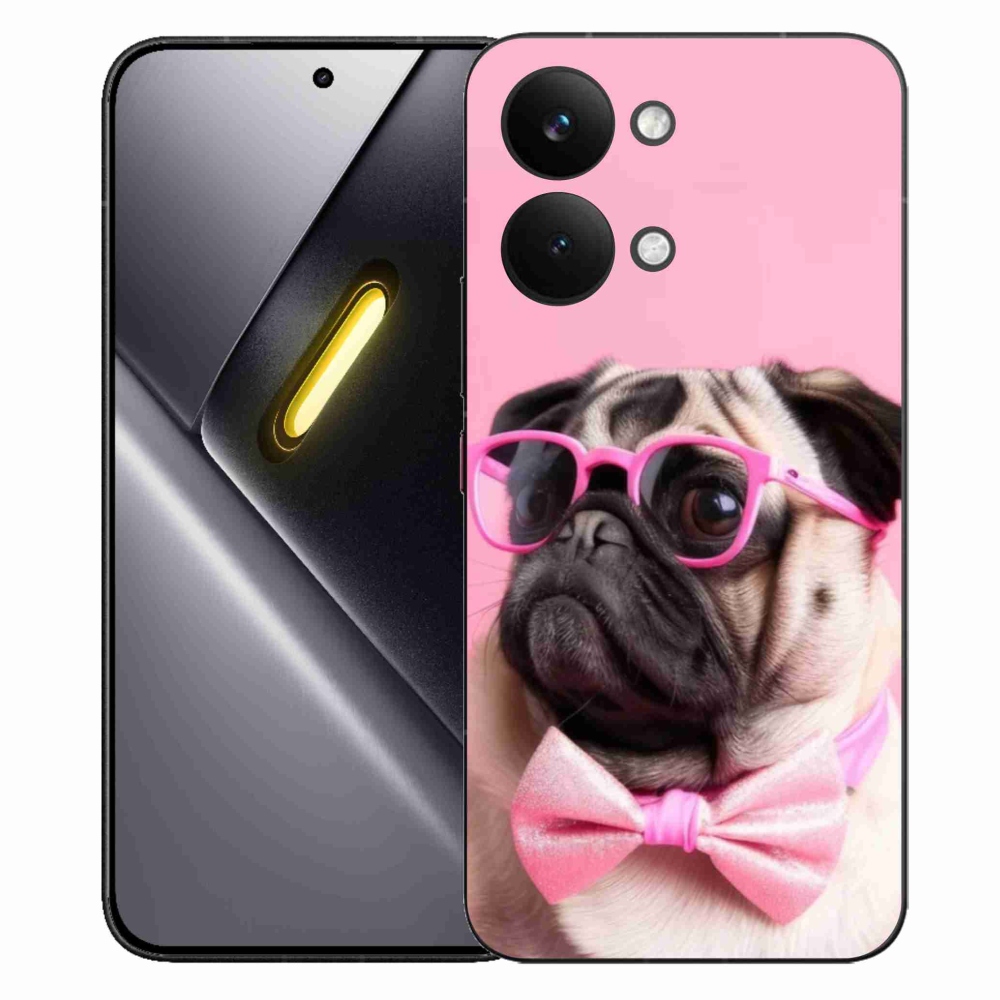 Gélový kryt mmCase na Xiaomi Poco X8 Pro Max - štýlový mops
