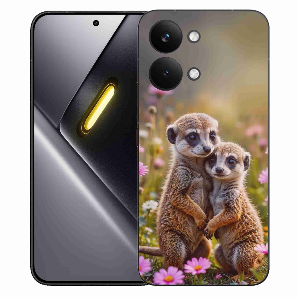 Gélový kryt mmCase na Xiaomi Poco X8 Pro Max - surikatí duo