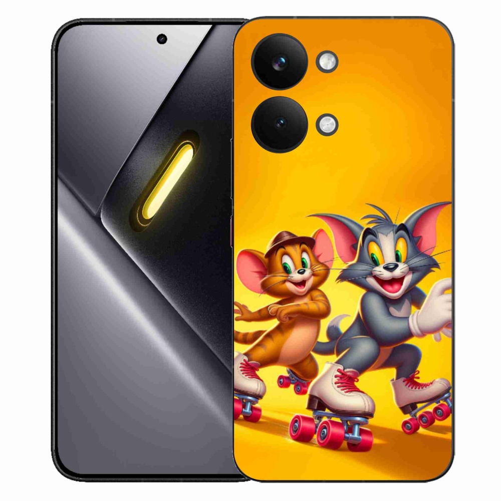 Gélový kryt mmCase na Xiaomi Poco X8 Pro Max - tom a jerry