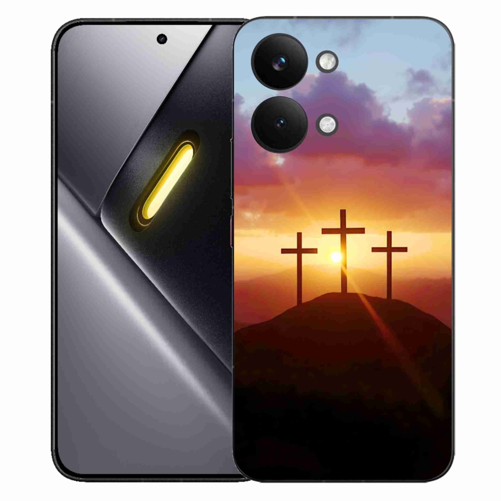 Gélový kryt mmCase na Xiaomi Poco X8 Pro Max - tri kríža