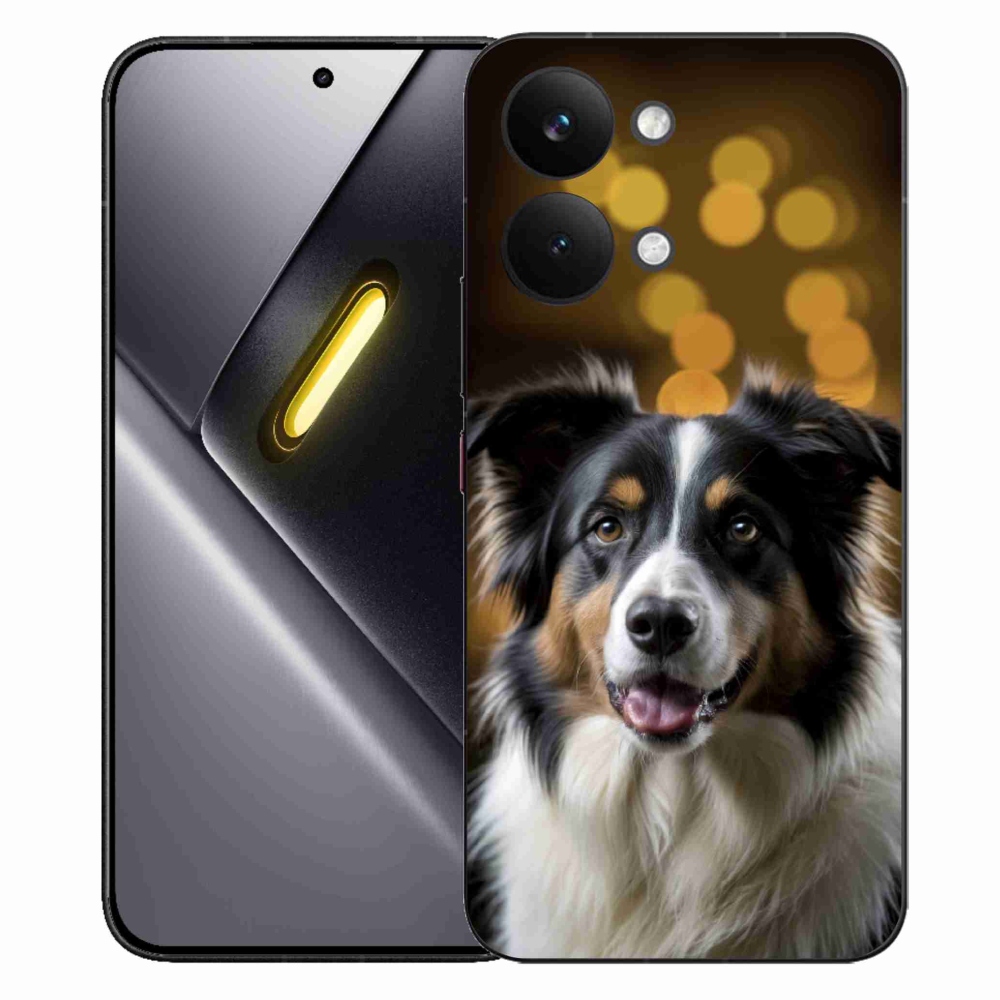 Gélový kryt mmCase na Xiaomi Poco X8 Pro Max - usmievavý austrálsky ovčiak