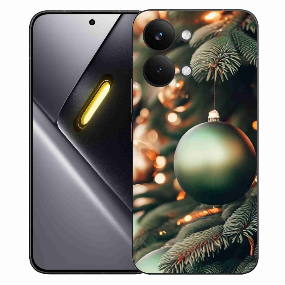 Gélový kryt mmCase na Xiaomi Poco X8 Pro Max - vianočné ozdoby 1