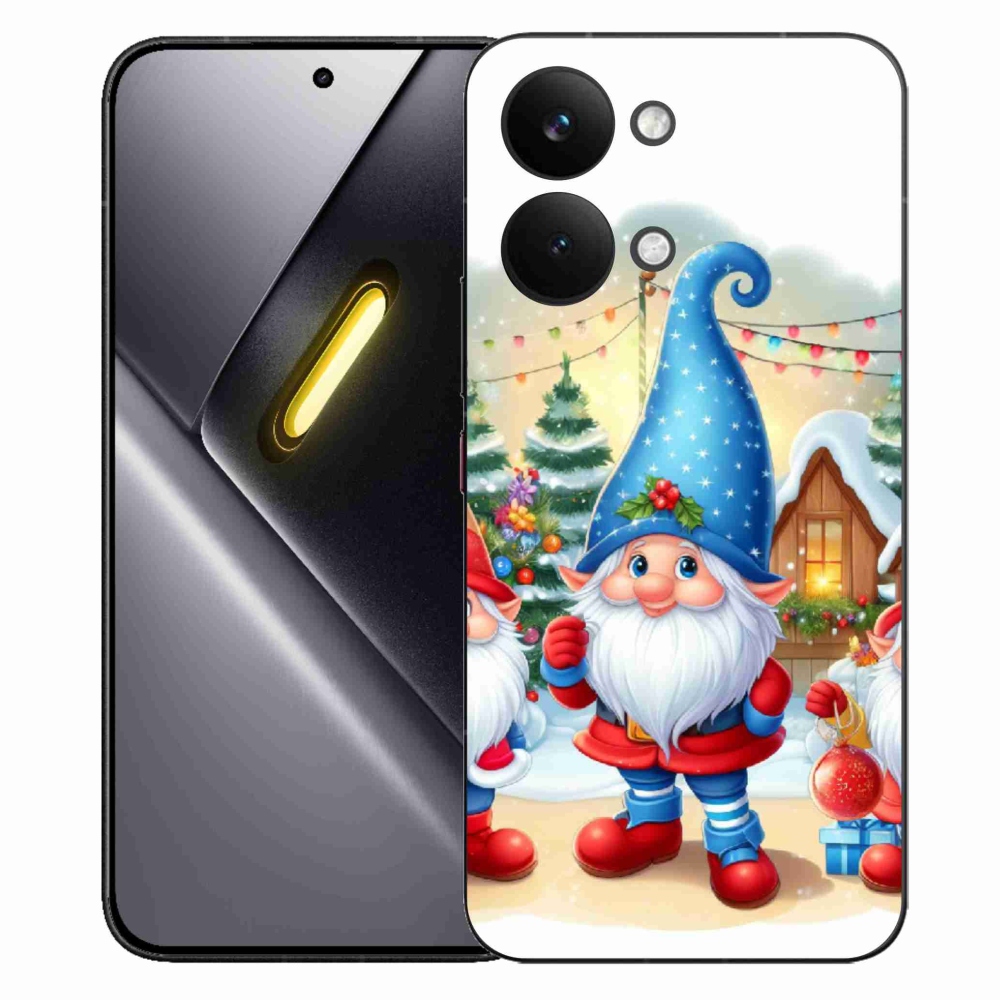 Gélový kryt mmCase na Xiaomi Poco X8 Pro Max - vianočné škriatkovia