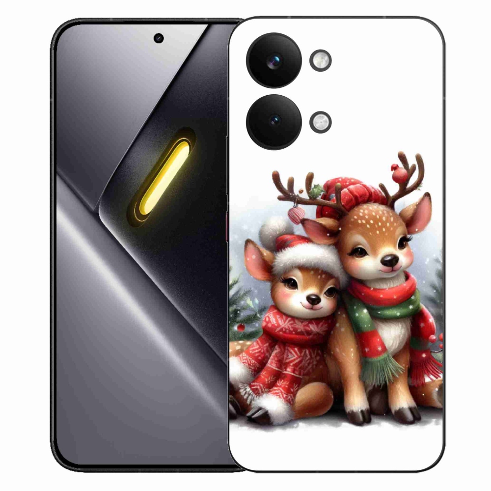 Gélový kryt mmCase na Xiaomi Poco X8 Pro Max - vianočné soby