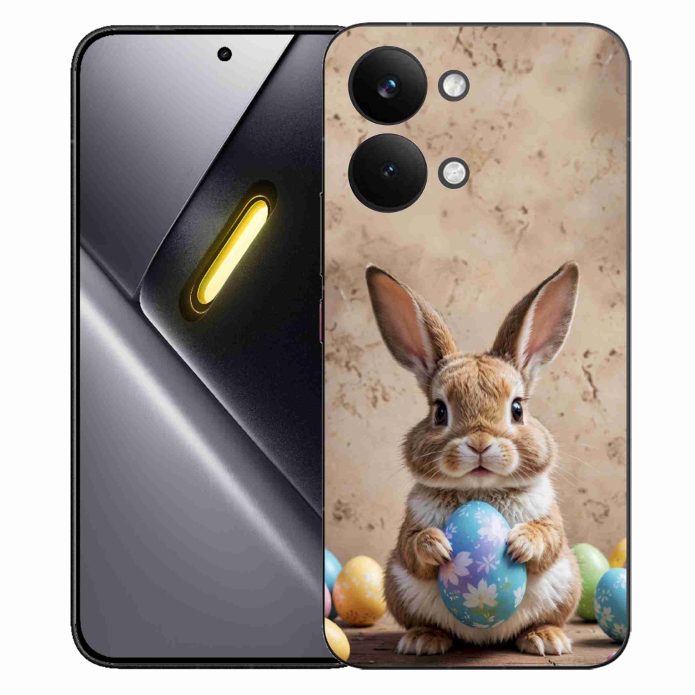 Gélový kryt mmCase na Xiaomi Poco X8 Pro Max - veľkonočný zajačik
