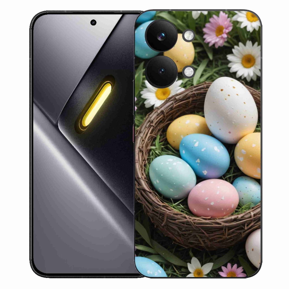 Gélový kryt mmCase na Xiaomi Poco X8 Pro Max - veľkonočné vajíčka 2