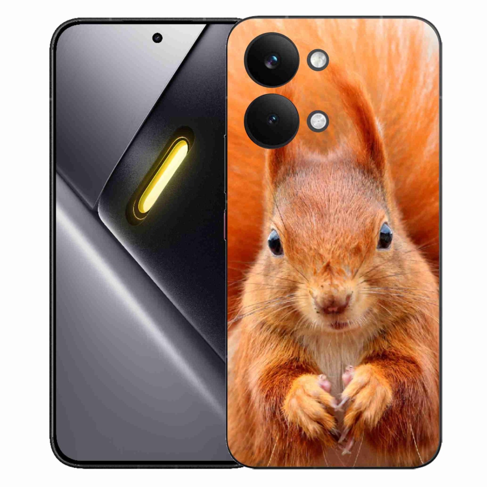 Gélový kryt mmCase na Xiaomi Poco X8 Pro Max - veverička