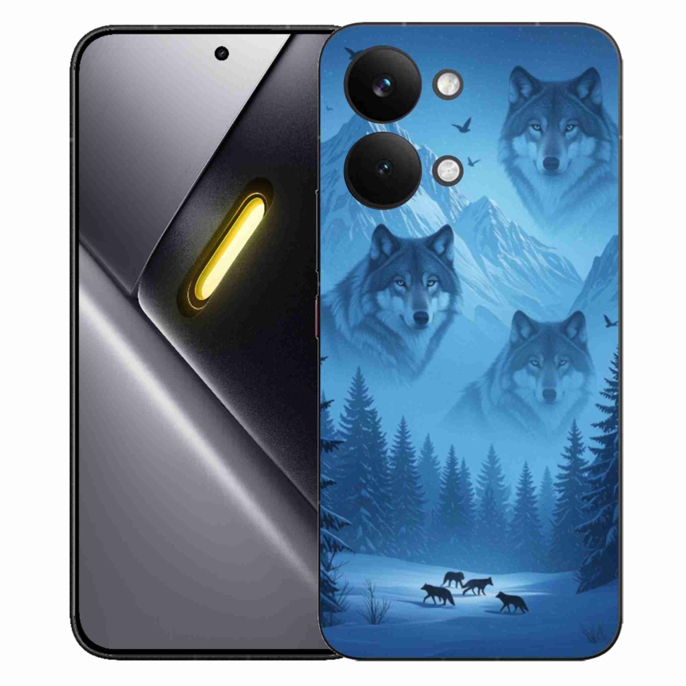 Gélový kryt mmCase na Xiaomi Poco X8 Pro Max - vlčia svorka
