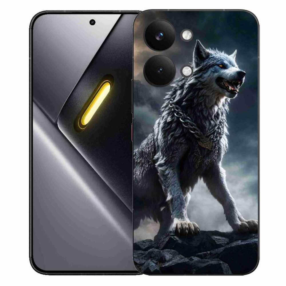 Gélový kryt mmCase na Xiaomi Poco X8 Pro Max - vlk 1