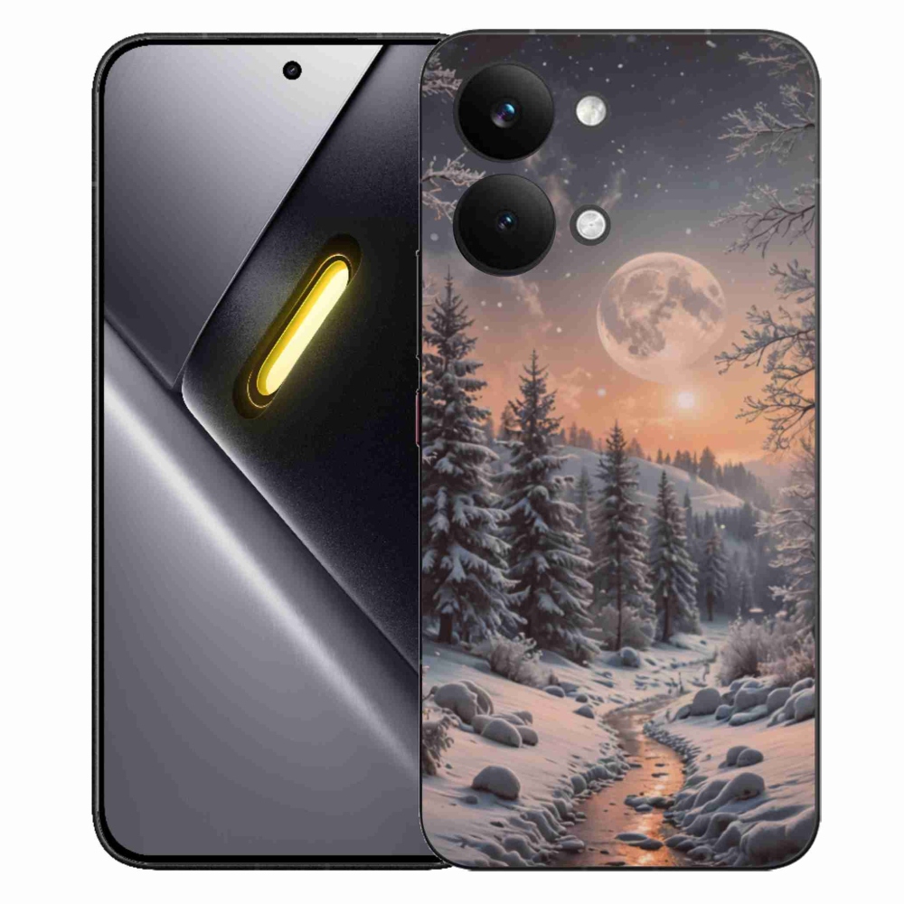 Gélový kryt mmCase na Xiaomi Poco X8 Pro Max - zimná krajina 2
