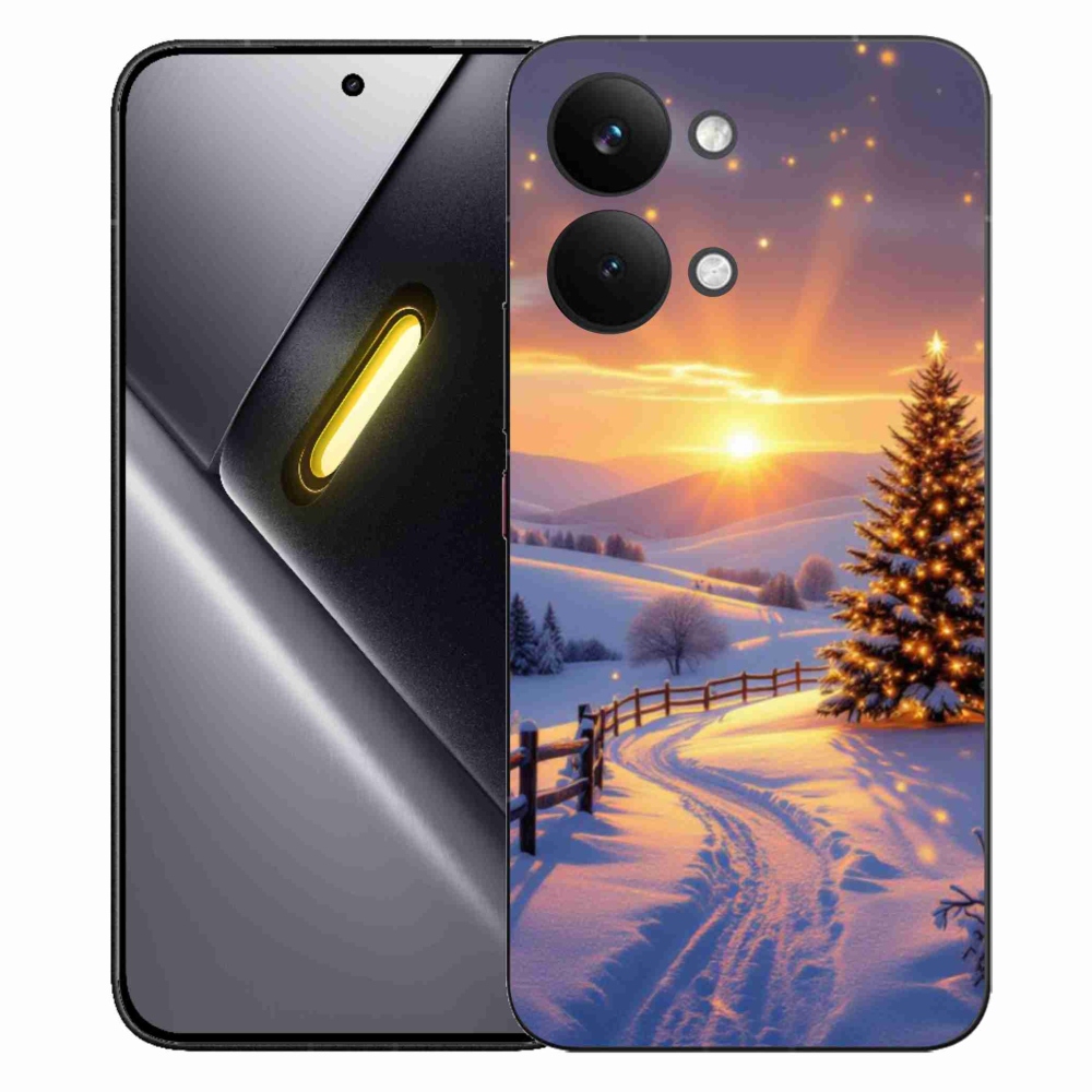Gélový kryt mmCase na Xiaomi Poco X8 Pro Max - zimná krajina