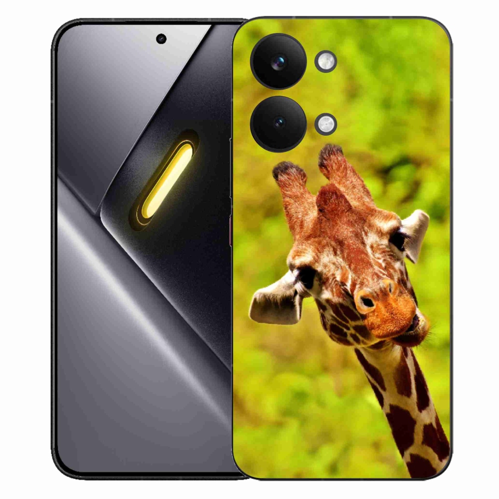 Gélový kryt mmCase na Xiaomi Poco X8 Pro Max - žirafa