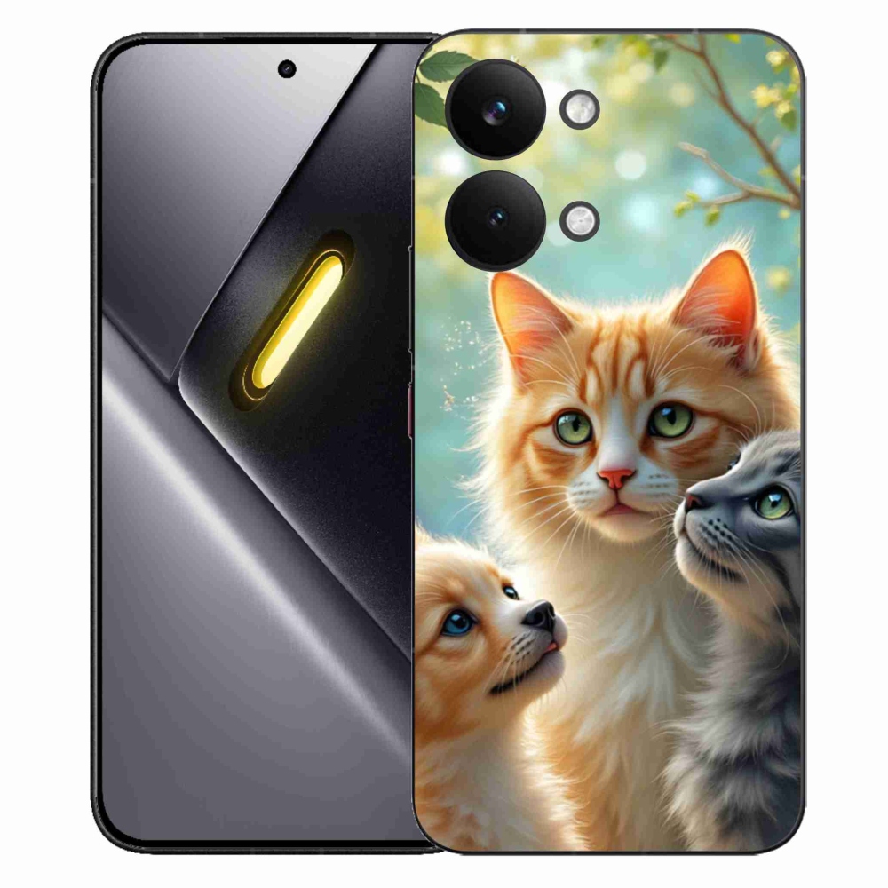 Gélový kryt mmCase na Xiaomi Poco X8 Pro Max - zvieracie priateľstvo 2