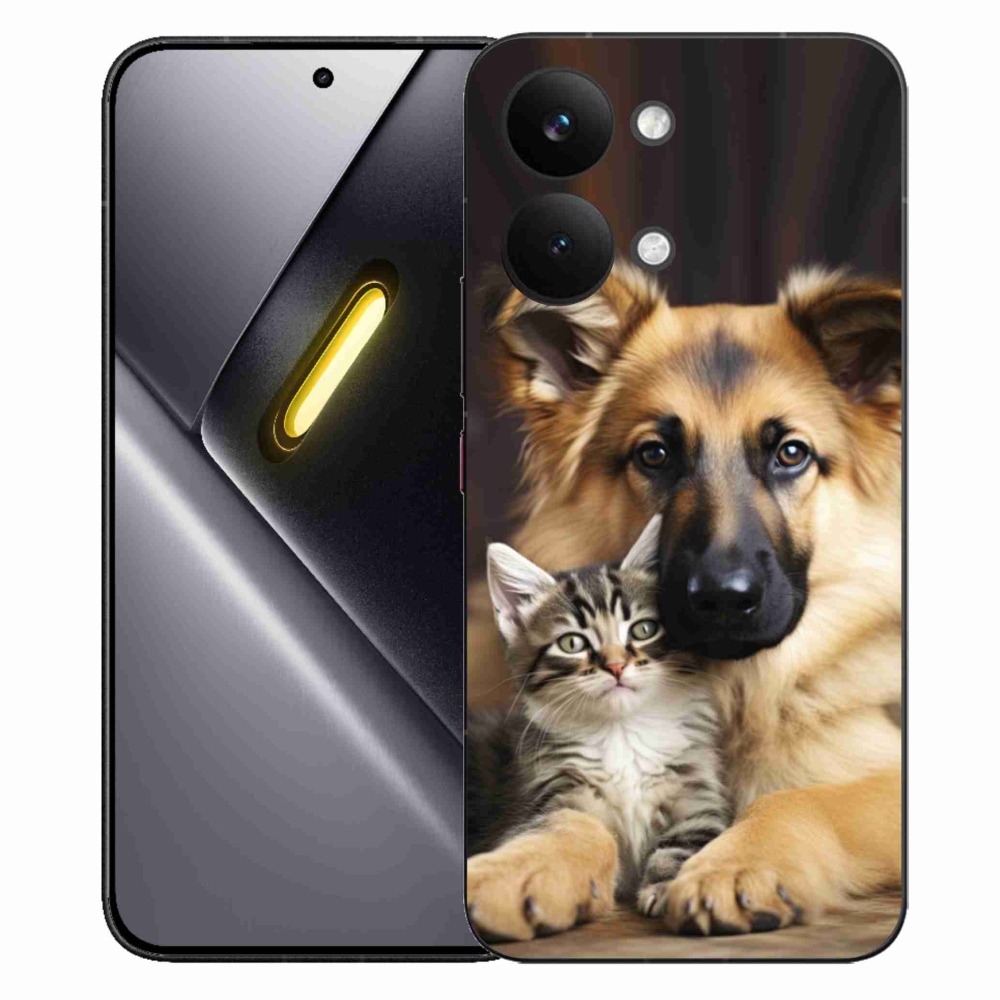 Gélový kryt mmCase na Xiaomi Poco X8 Pro Max - zvieracie priateľstvo