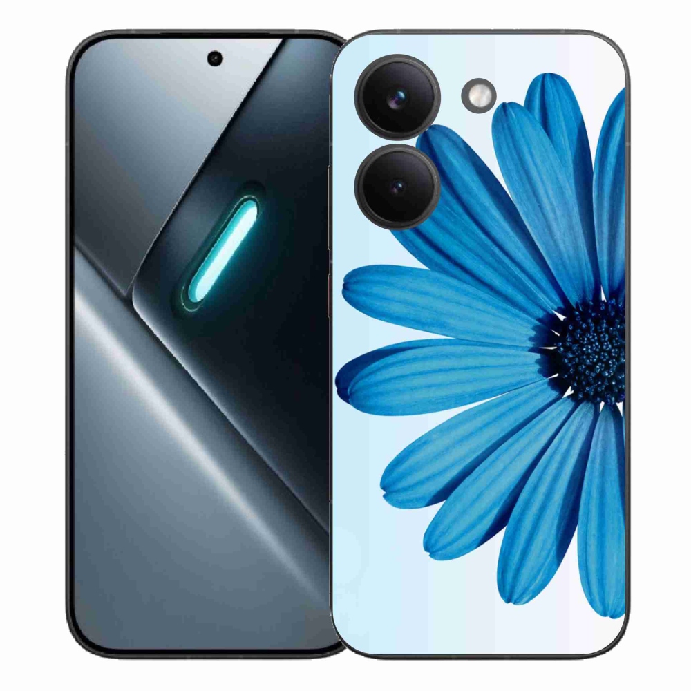 Gélový kryt mmCase na Xiaomi Poco X8 Pro - modrá margaréta