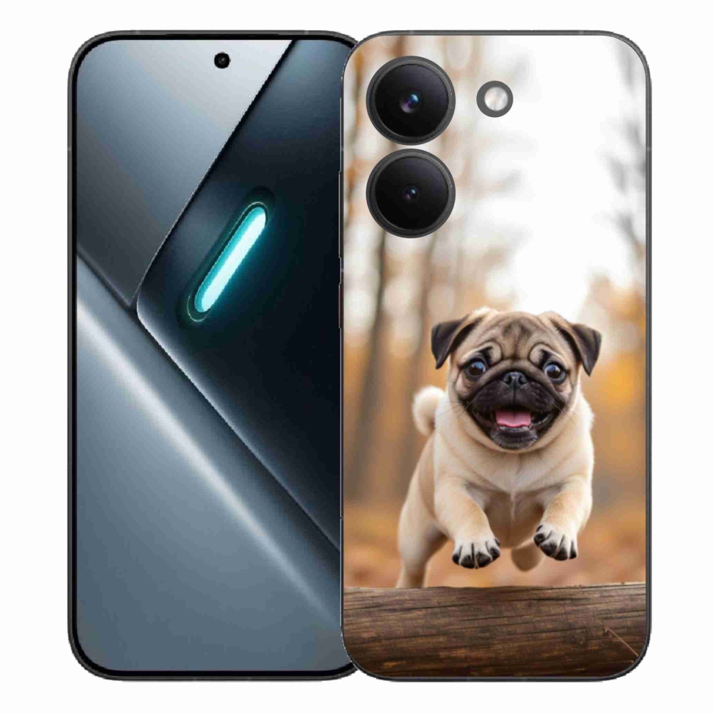 Gélový kryt mmCase na Xiaomi Poco X8 Pro - mops 2