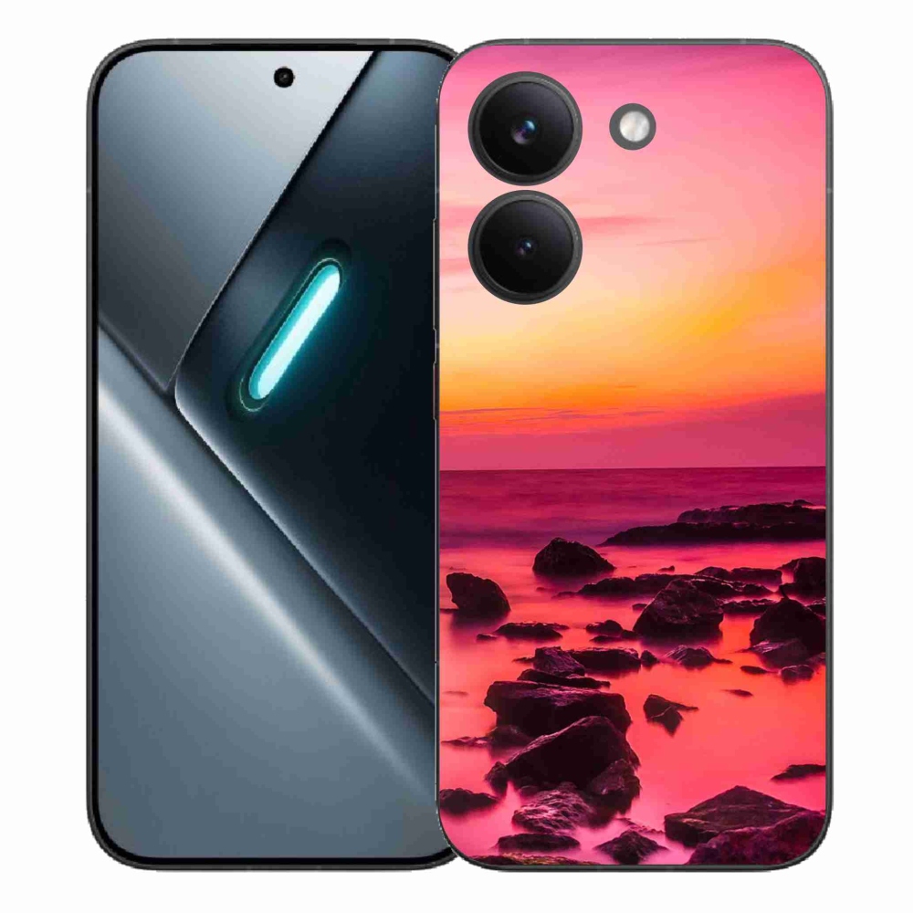 Gélový kryt mmCase na Xiaomi Poco X8 Pro - more a žiara