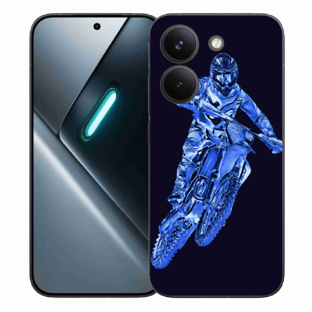 Gélový kryt mmCase na Xiaomi Poco X8 Pro - motocross 1