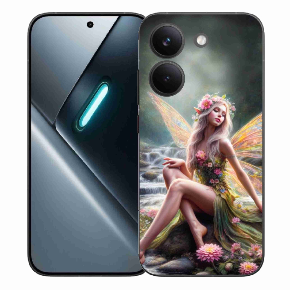 Gélový kryt mmCase na Xiaomi Poco X8 Pro - motýlia žena 1