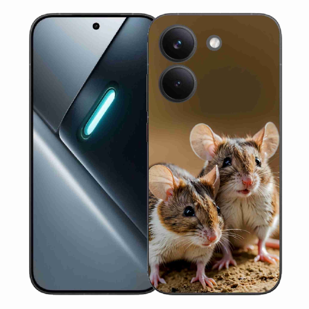 Gélový kryt mmCase na Xiaomi Poco X8 Pro - myší duo